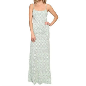 TOAD & CO Long Island Dress Mint Green Maxi Tank Size Small Tencel Cotton Summer